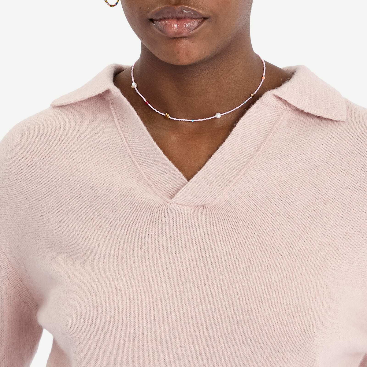 Anni Lu Women's Oh So Fine Necklace in Sweet Pink 
