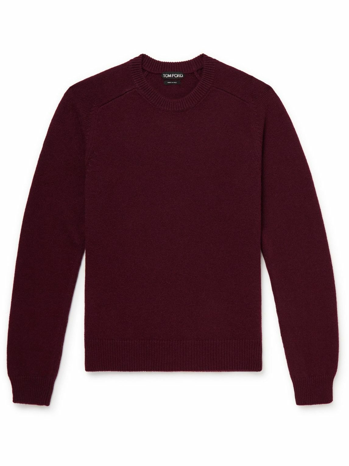 TOM FORD - Cashmere Sweater - Burgundy TOM FORD
