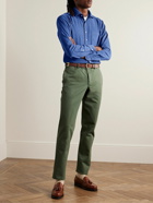 Sid Mashburn - Cotton-Corduroy Shirt - Blue