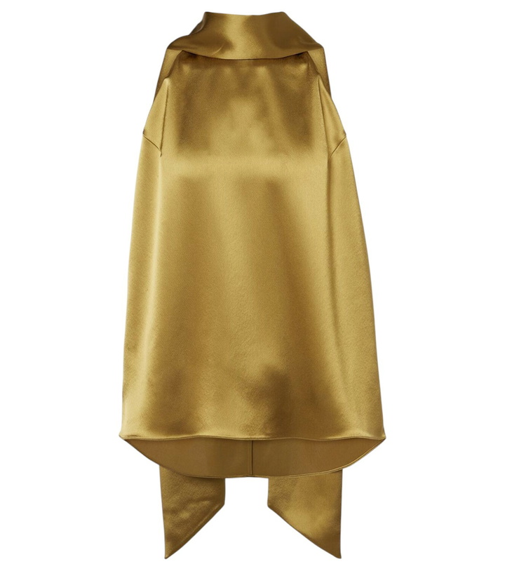 Photo: Galvan Sienna satin top