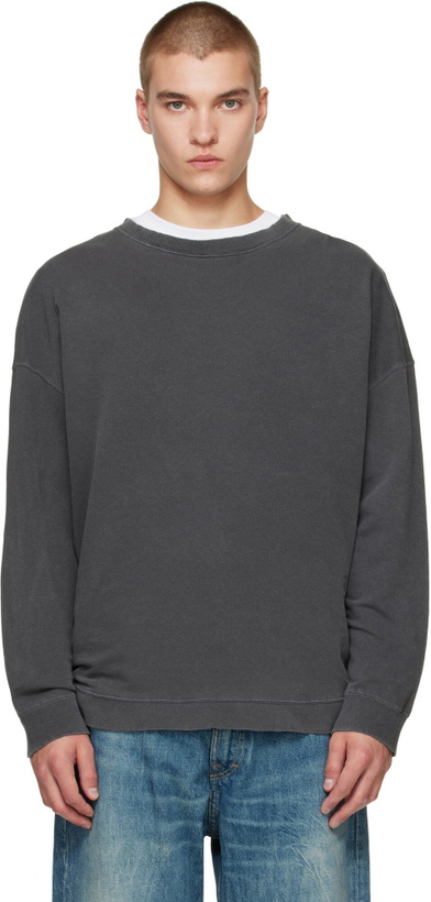 Photo: OUR LEGACY Gray Slack Sweatshirt