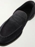 John Lobb - Pace Suede Loafers - Blue