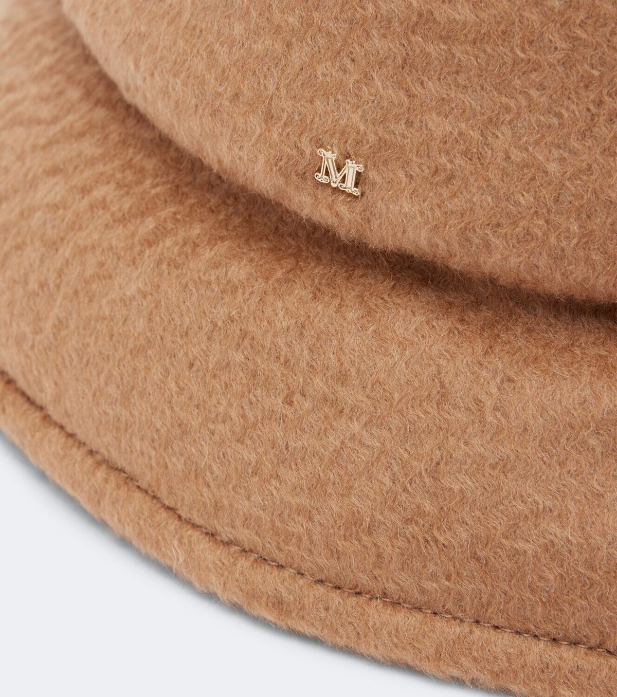 Max Mara Reversible camel hair and silk bucket hat