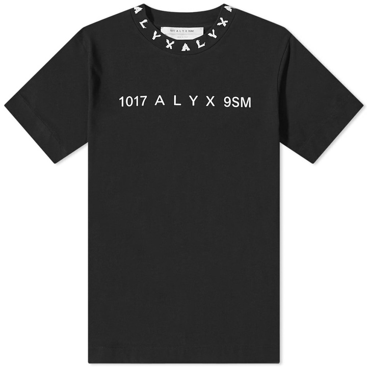 Photo: 1017 ALYX 9SM Collar Logo Tee