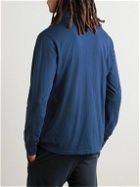 Save Khaki United - Garment-Dyed Supima Cotton-Jersey Polo Shirt - Blue