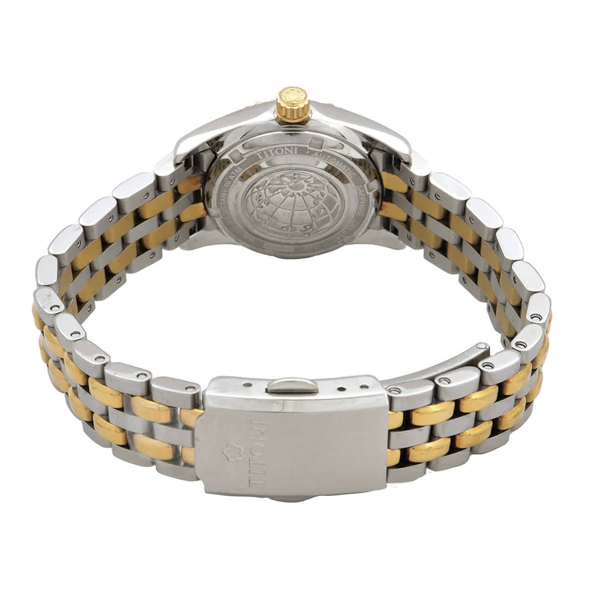Titoni Cosmo Automatic White Dial Ladies Watch 729 SY-019