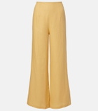 Faithfull Syna linen wide-leg pants