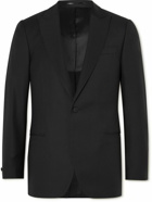 Mr P. - Wool Tuxedo Jacket - Black