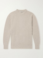 FrizmWORKS - Ribbed Wool-Blend Sweater - Neutrals