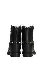 Via Roma 15 Ankle Boots Inside Wedge In Black Leather