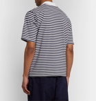 Barbour White Label - Inver Striped Cotton-Jersey T-Shirt - Blue