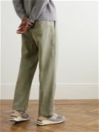Alex Mill - Straight-Leg Garment-Dyed Cotton-Twill Chinos - Green