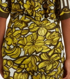Alémais Mona floral cotton beach cover-up