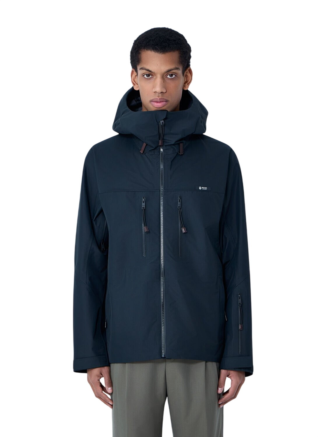 Christian Dada Black Graphic Print Skeleton Bomber Jacket