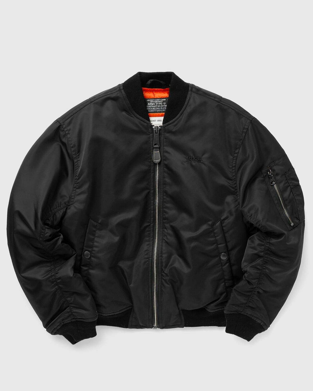 Schott Nyc Airf90 Wrs Jacket Black Bomber Jackets