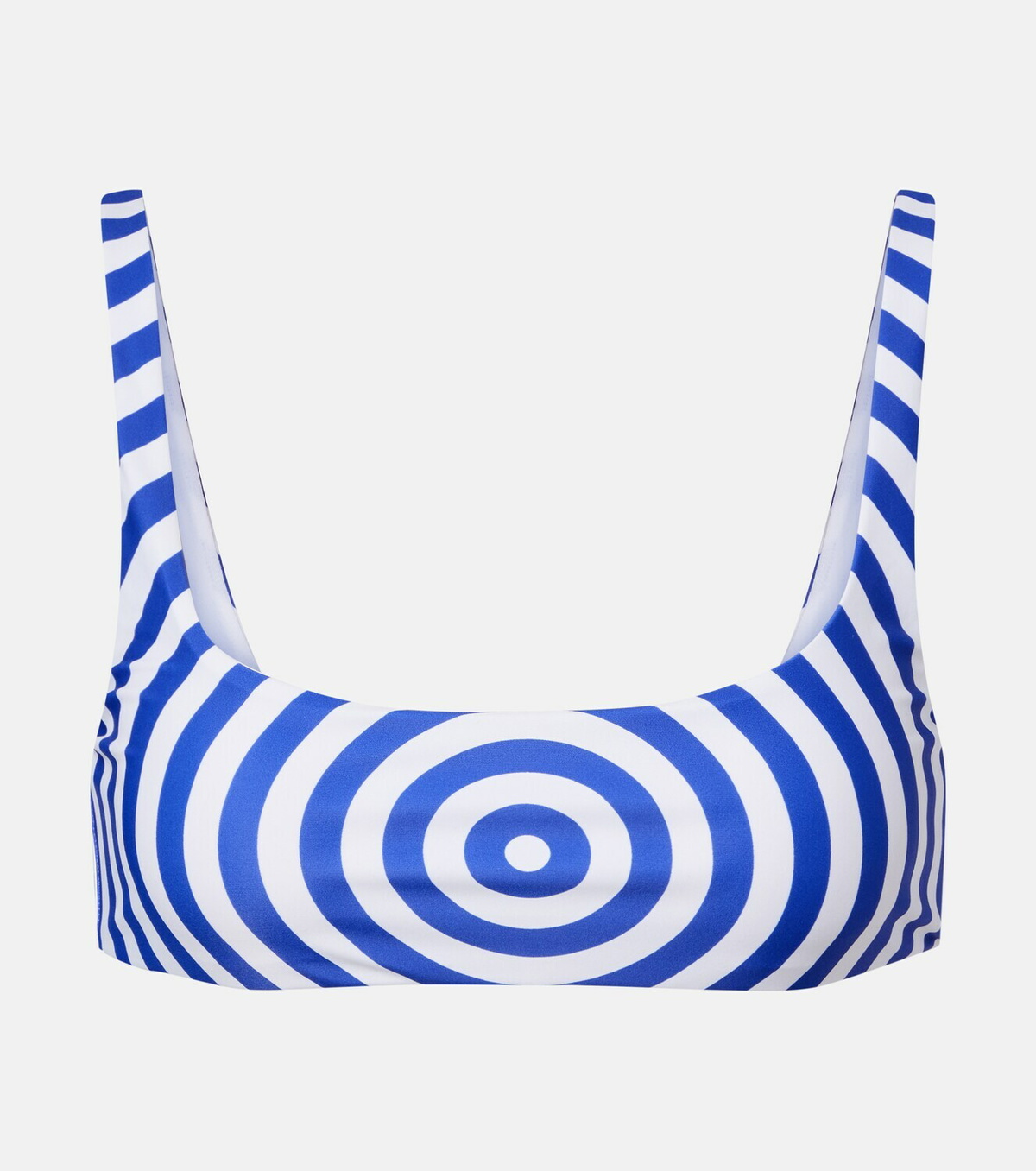 Jean Paul Gaultier Printed jersey bra top