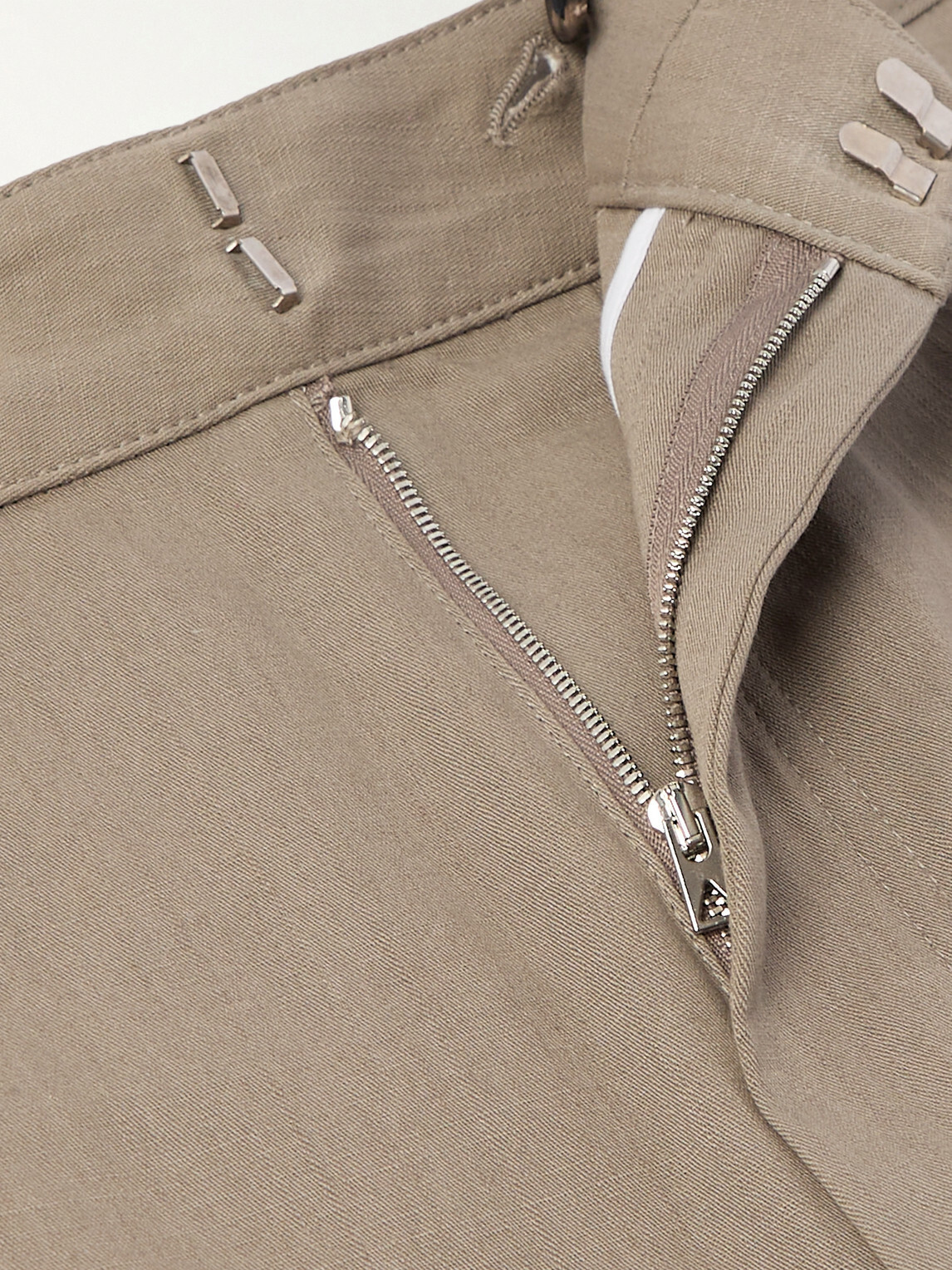 Bottega Veneta - Wide-Leg Cotton-Twill Cargo Trousers - Gray