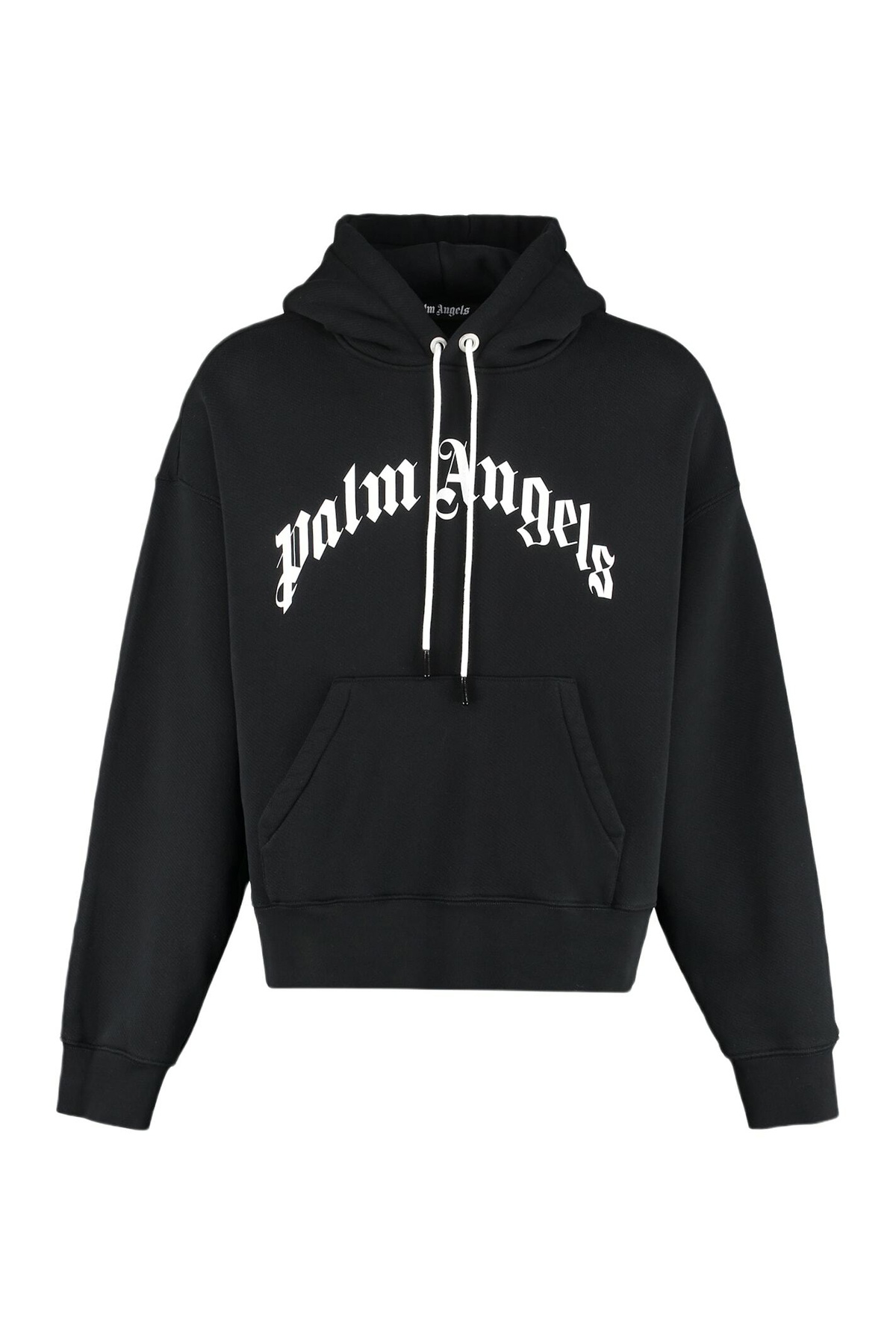 Palm Angels Black Broken Palm Hoodie Palm Angels