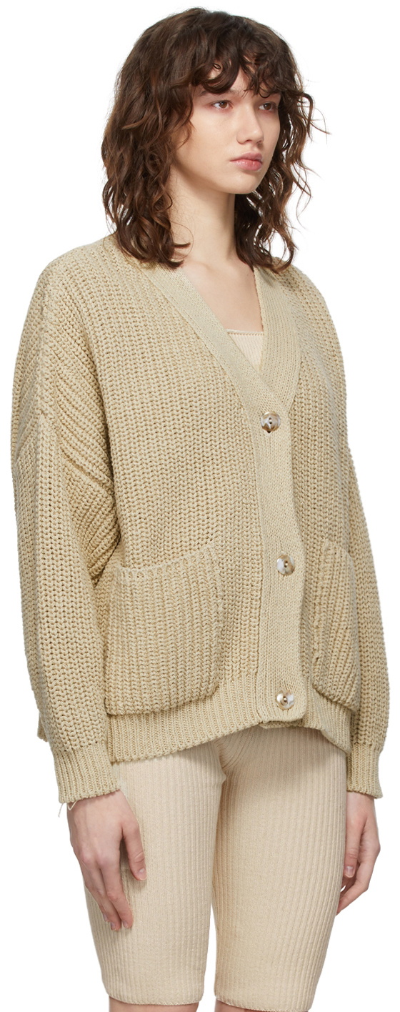 CORDERA Beige Chunky Cardigan CORDERA