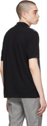 Comme des Garçons Homme Deux Black & Grey Fred Perry Edition Colorblocked Polo