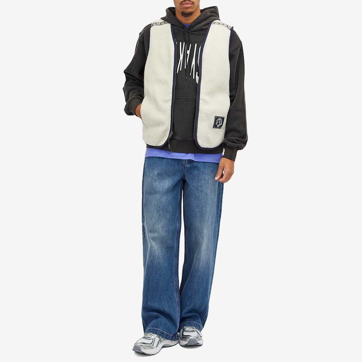 P.A.M. Men's Penchant Reversible Vest in Navy/Pelican
