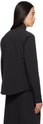 JOHANNA PARV Black Tech Suit Jacket