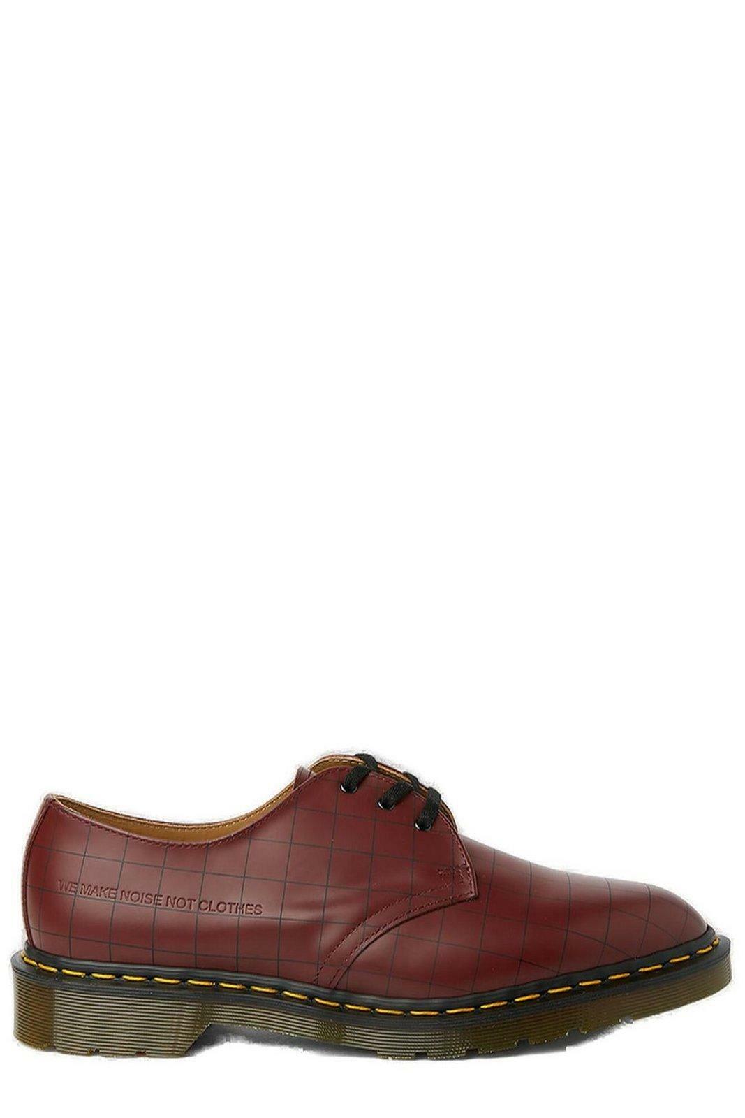 Dr. Martens - 1461 Ghillie Leather Derby Shoes - Black Dr