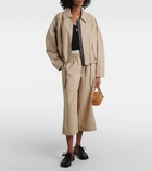 Loewe Campo leather boat shoes