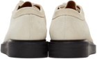 Paul Smith Off-White Suede Uriah Lace-Ups