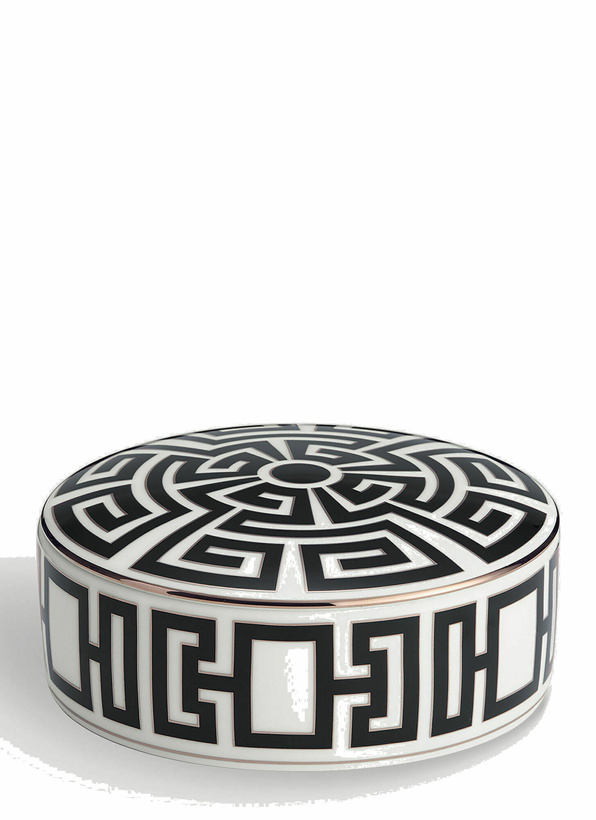 Photo: Labirinto Round Box With Cover in Black