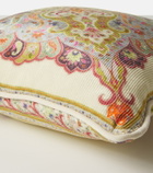 Etro Paisley cushion