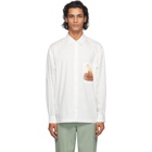 Jacquemus White Egg Print La Chemise Baou Shirt