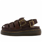 Dr. Martens Women's Archive Fisherman Sandals in Brown
