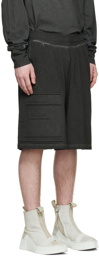 A-COLD-WALL* Black Cotton Shorts