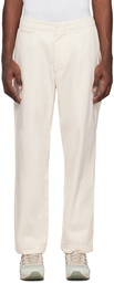 Nanamica Off-White Wide Chino Trousers