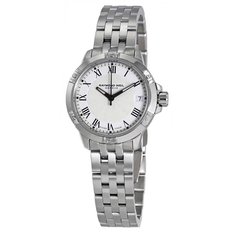 Raymond Weil Tango White Dial Ladies Watch 5960-ST-00300