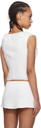 GUIZIO White Paloma Top