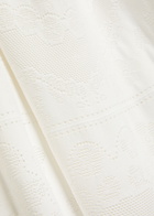 Needle & Thread Scalloped Pointelle-knit Gown Cream