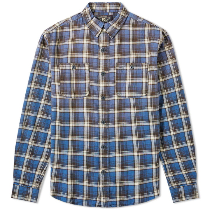 Photo: RRL Farell Check Overshirt