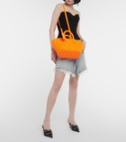 Balenciaga - Bistro XS woven rubber tote bag