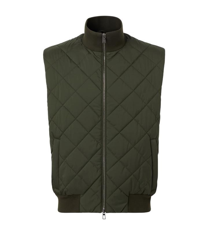 Photo: Loro Piana Windwish Storm quilted vest