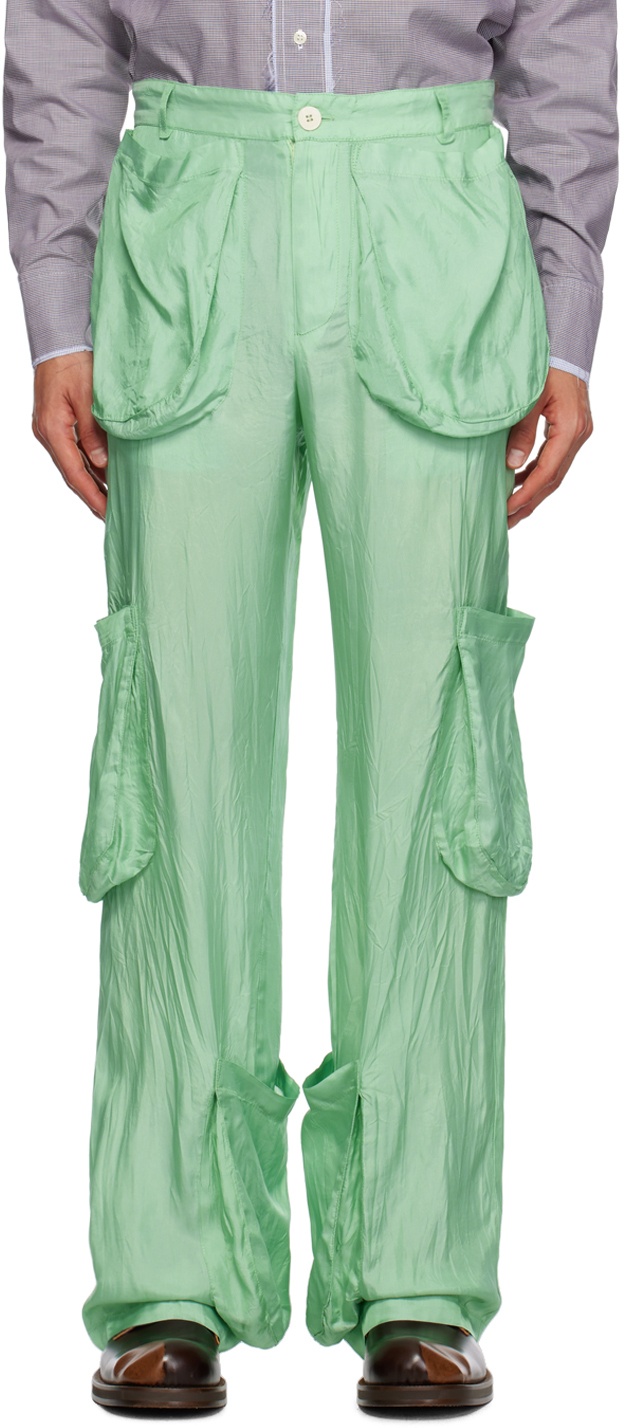 Photo: Edward Cuming Green Cargo Pocket Trousers