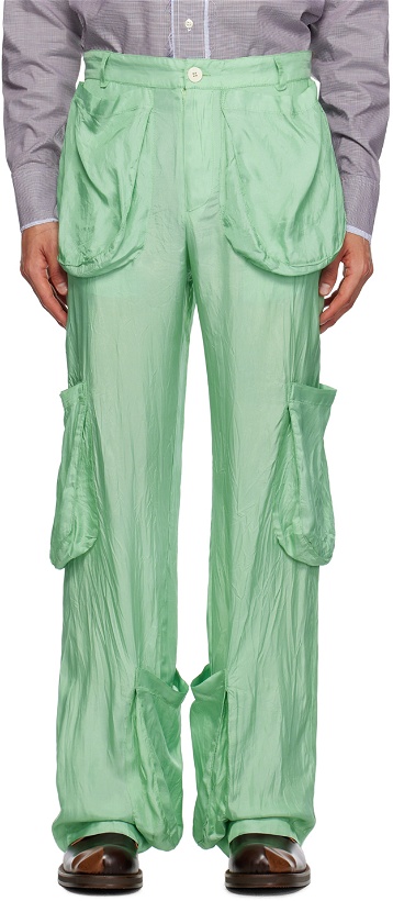 Photo: Edward Cuming Green Cargo Pocket Trousers