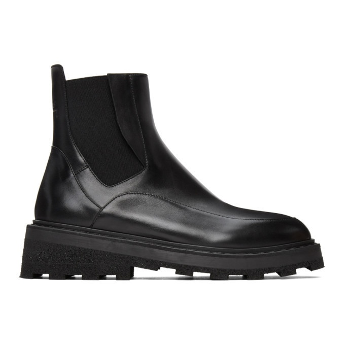 Photo: A-COLD-WALL* Black Oxford Chelsea Boots