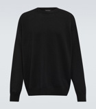 Balenciaga - Embroidered cashmere sweater