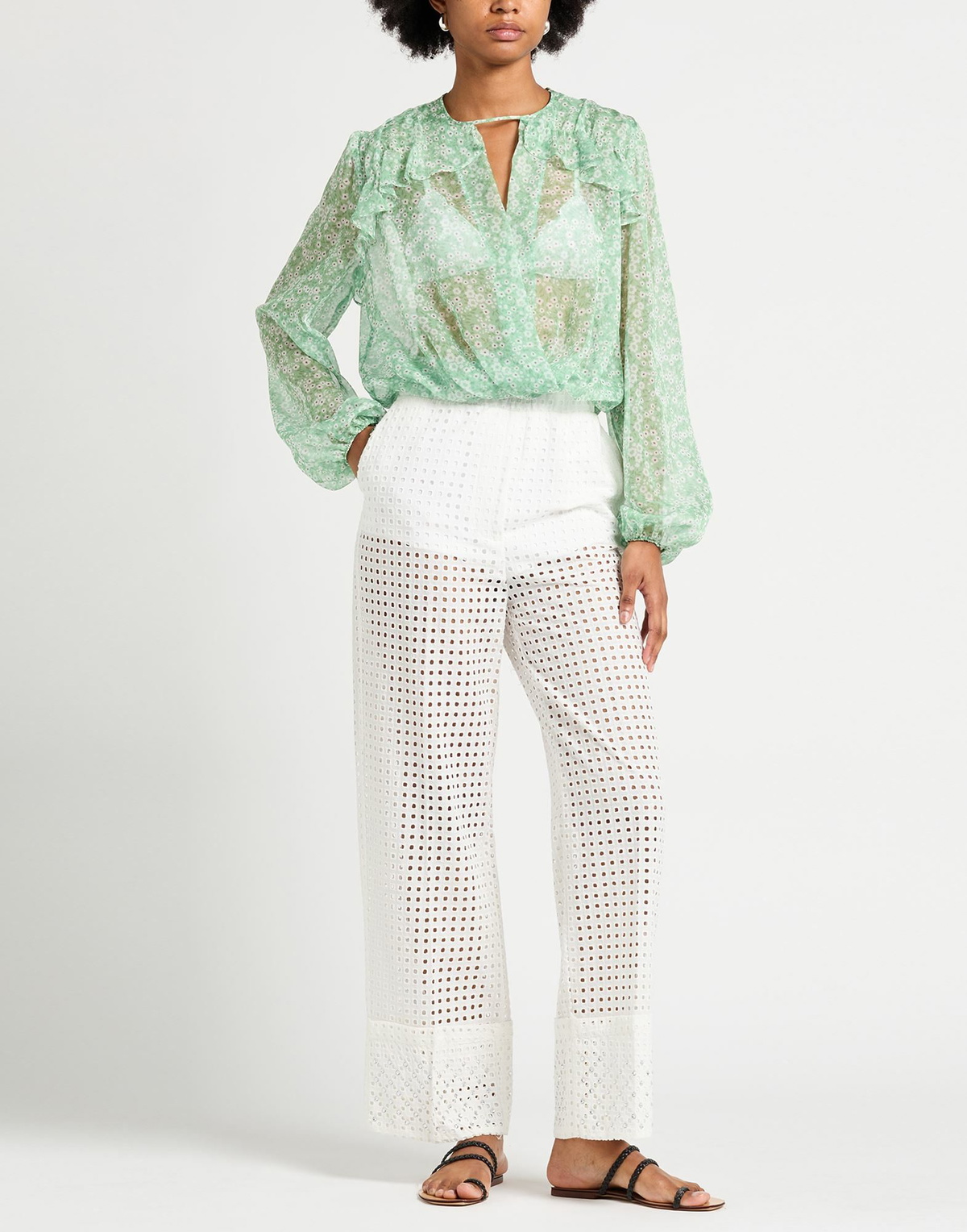 Jijil Womens Pants Cream