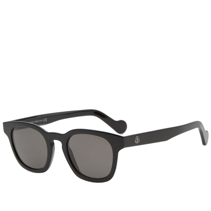 Photo: Moncler ML0072 Sunglasses Black & Grey