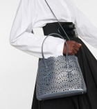 Alaïa Le Mina 25 Medium Vienne Wave leather tote bag