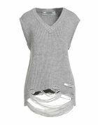 Kimhekim Womens Sweater in Grey