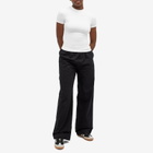 Adanola Women's Short Sleeve Top in White